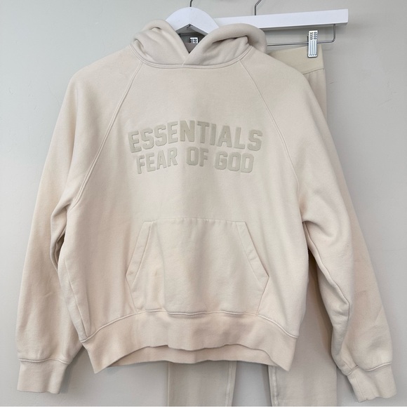 Essentials Fear of God Sweatshirt and Leggings Matching Set - Picture 2 of 13